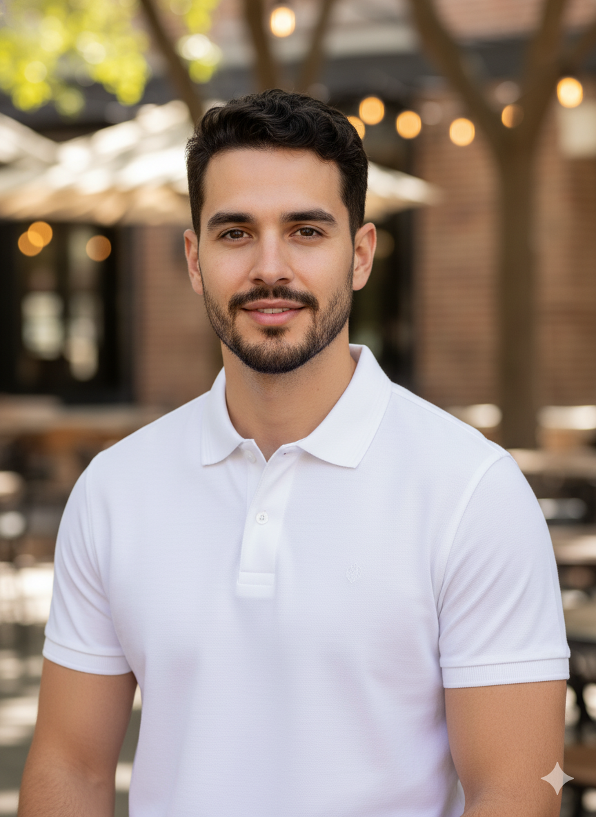 Everyday Plain Polo Shirt (White)